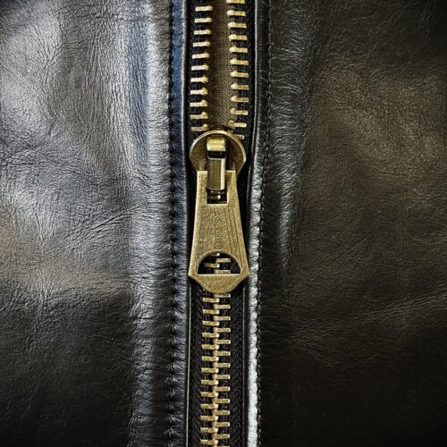 メンズのカウ牛革 シングルライダースのimage画像 制作例7319