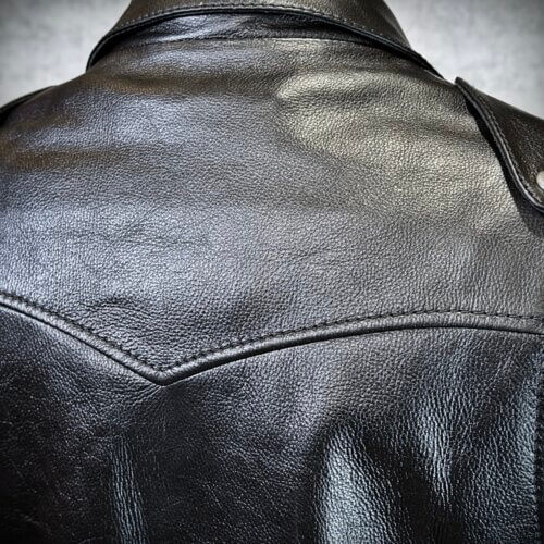 メンズのカウ牛革 ダブルライダースのimage画像 制作例9292