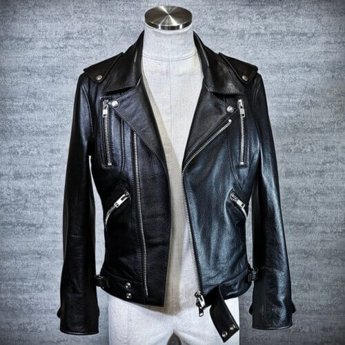 メンズのカウ牛革 ダブルライダースのimage画像 制作例9292