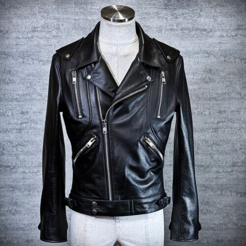 メンズのカウ牛革 ダブルライダースのimage画像 制作例9292