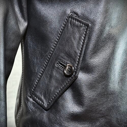 メンズのカウ牛革 フライトジャケットのimage画像 制作例2302