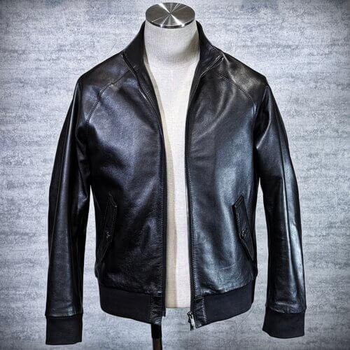 メンズのカウ牛革 フライトジャケットのimage画像 制作例2302