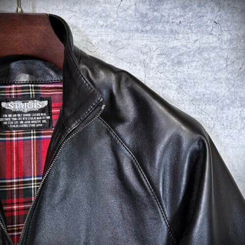 メンズのカウ牛革 フライトジャケットのimage画像 制作例2302