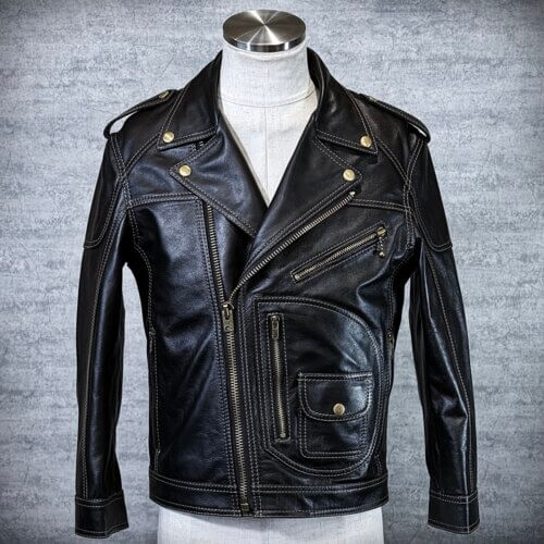 ダブルライダース】Dポケット | 79,200円からオーダーメイドの革ジャン