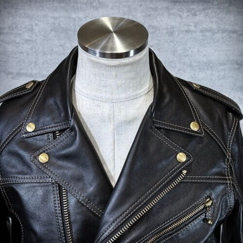 ダブルライダース】Dポケット | 79,200円からオーダーメイドの革ジャン