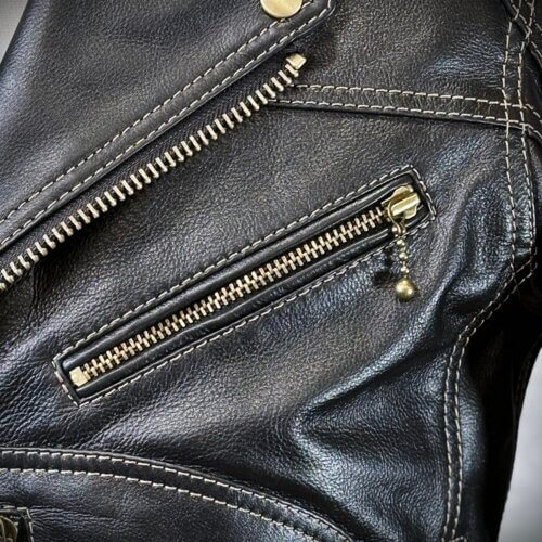 メンズのカウ牛革 ダブルライダースのimage画像 制作例2323