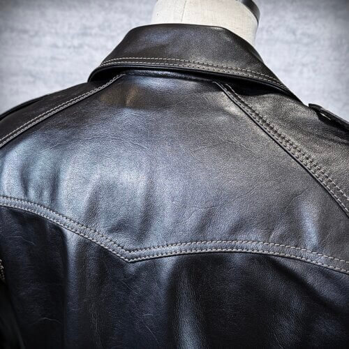 メンズのカウ牛革 ダブルライダースのimage画像 制作例2323