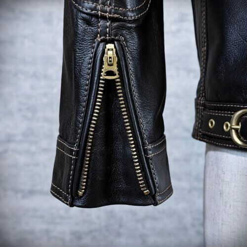 メンズのカウ牛革 ダブルライダースのimage画像 制作例2323