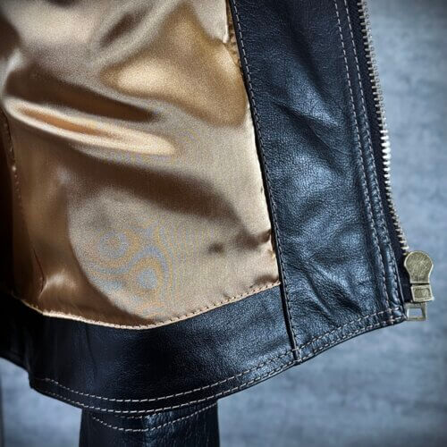 メンズのカウ牛革 ダブルライダースのimage画像 制作例2323