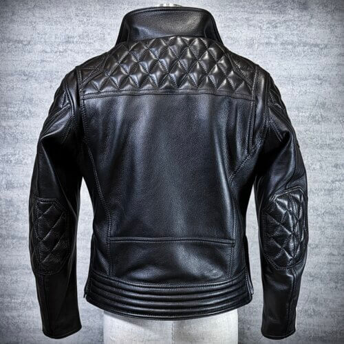 メンズのカウ牛革 セミダブルライダースのimage画像 制作例6325