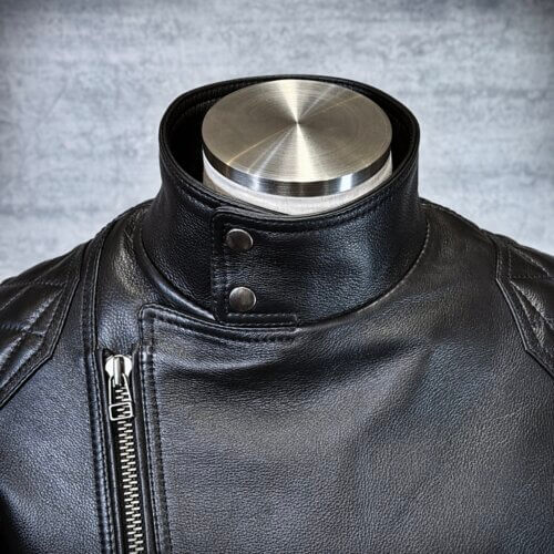 メンズのカウ牛革 セミダブルライダースのimage画像 制作例6325