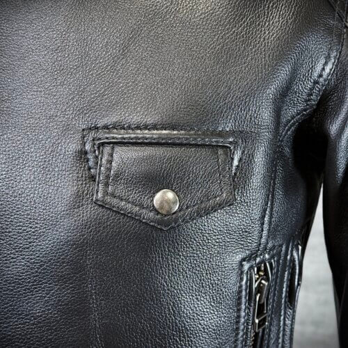 メンズのカウ牛革 セミダブルライダースのimage画像 制作例6325