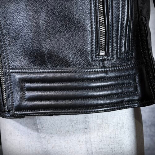 メンズのカウ牛革 セミダブルライダースのimage画像 制作例6325