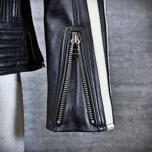 メンズのカウ牛革 セミダブルライダースのimage画像 制作例6325