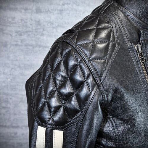 メンズのカウ牛革 セミダブルライダースのimage画像 制作例6325