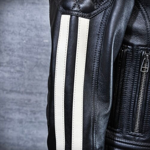 メンズのカウ牛革 セミダブルライダースのimage画像 制作例6325