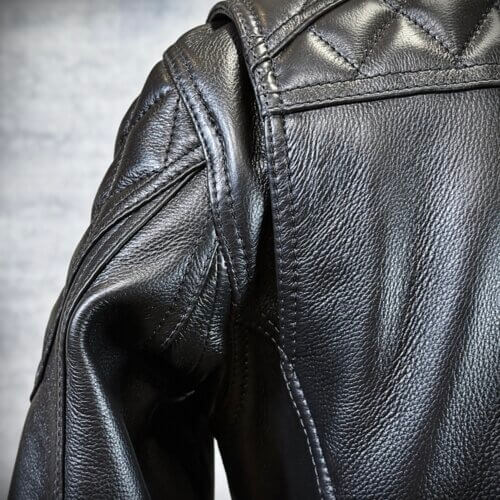 メンズのカウ牛革 セミダブルライダースのimage画像 制作例6325