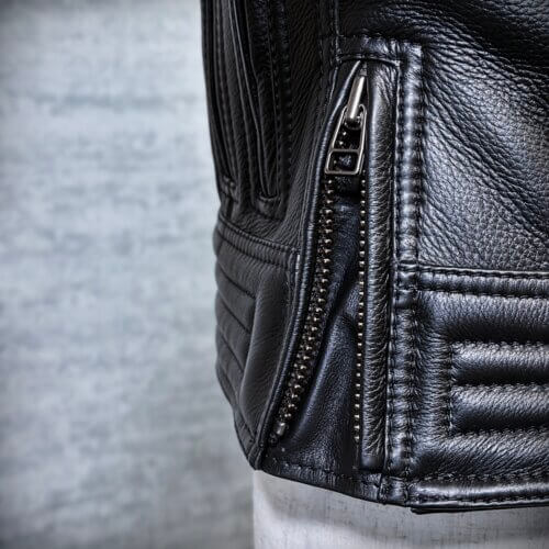 メンズのカウ牛革 セミダブルライダースのimage画像 制作例6325