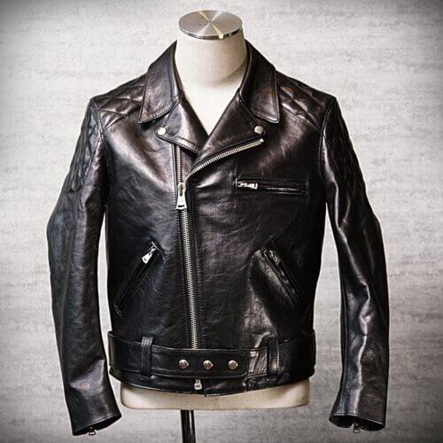 メンズの新喜皮革馬革 ダブルライダースのimage画像 製作例8294