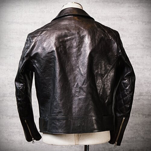 メンズの新喜皮革馬革 ダブルライダースのimage画像 製作例8294