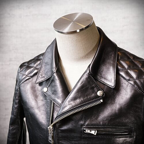 メンズの新喜皮革馬革 ダブルライダースのimage画像 製作例8294